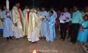 Easter vigil liturgy celebrated at Vorkady Sacred Heart Church
